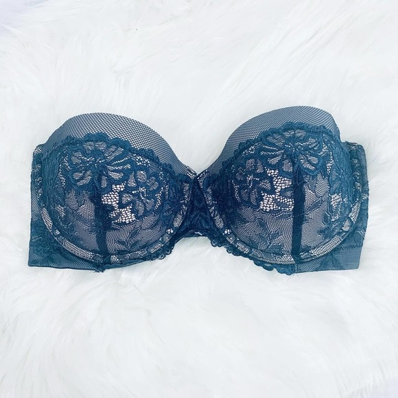 Maidenform Other - Maidenform Navy Blue Lace Bra 36D